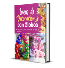 capa ideias decoracion con globos